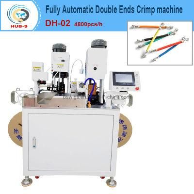 All Digital Intelligent Servo Double Ends Terminal Crimp Machine Wire Cut Strip and Crimp