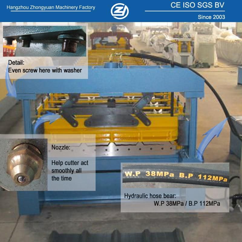 Building Automatic Hydraulic Press for Steel Roof Wall Panel Roll Forming Machine Factory Price with ISO9001/Ce/SGS/Soncap
