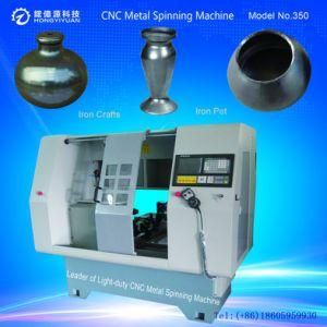 Iron Spinning Parts with Automatic CNC Metal Spinning Machine (Light-duty 350B-17)