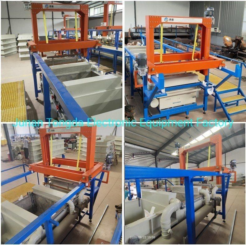 Automatic Aluminum Anodizing Machine Coloring Electroplating Machine for Aluminium Profile