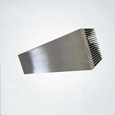 High Power Dense Fin Aluminum Heat Sink for Inverter and Radio Communications and Power and Apf and Welding Equipment and Svg and Electronics