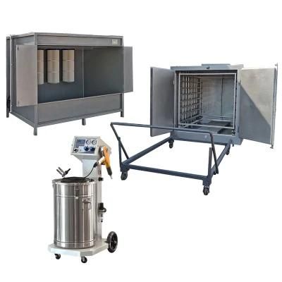 Powder Coating Recycle System Painting Booth and Oven Packages