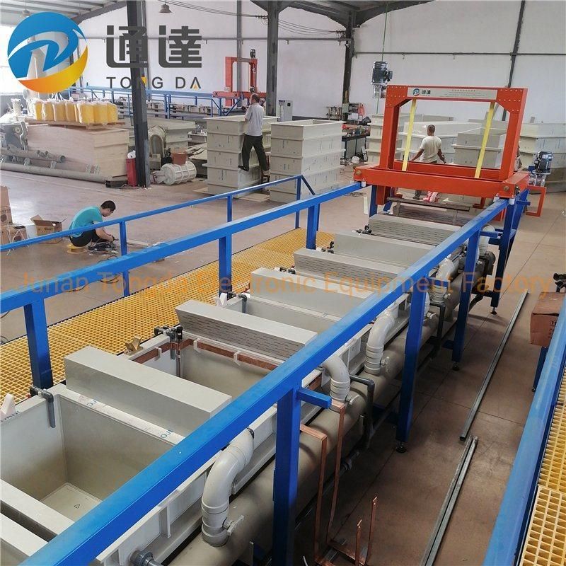 Racking Jigging Elelctroplating Machine for Anodizing From Linyi Shandong