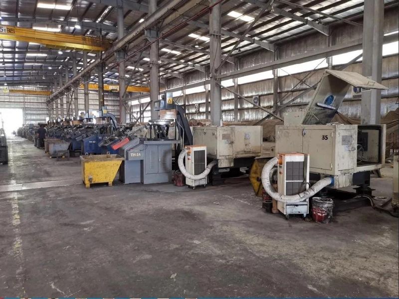 Iron Nails Thread Rolling Machine Thread Roller High Speed with Hopper