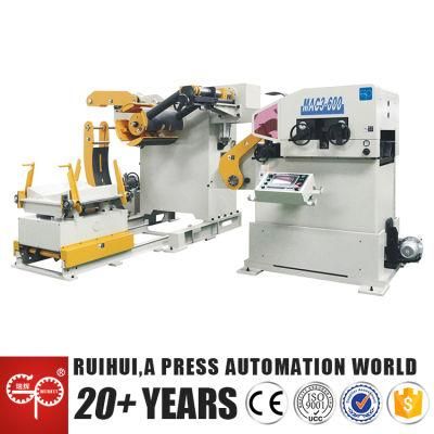 Straightener with Nc Servo Feeder and Uncoiler Use in Transfer Machine (MAC3-600)
