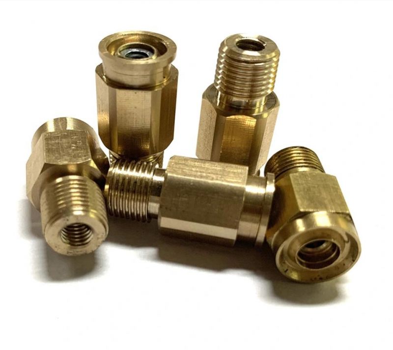 OEM ODM Brass Parts High Precision CNC Machining Turning and Milling