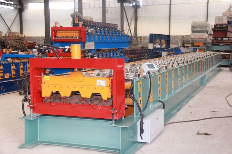 Hebei Botou Hydraulic Steel Structural Floor Decking Rolling Machine