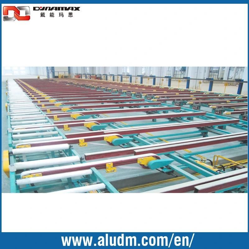 Energy Saving Aluminum Extrusion Machine in Profile Cooling Tables