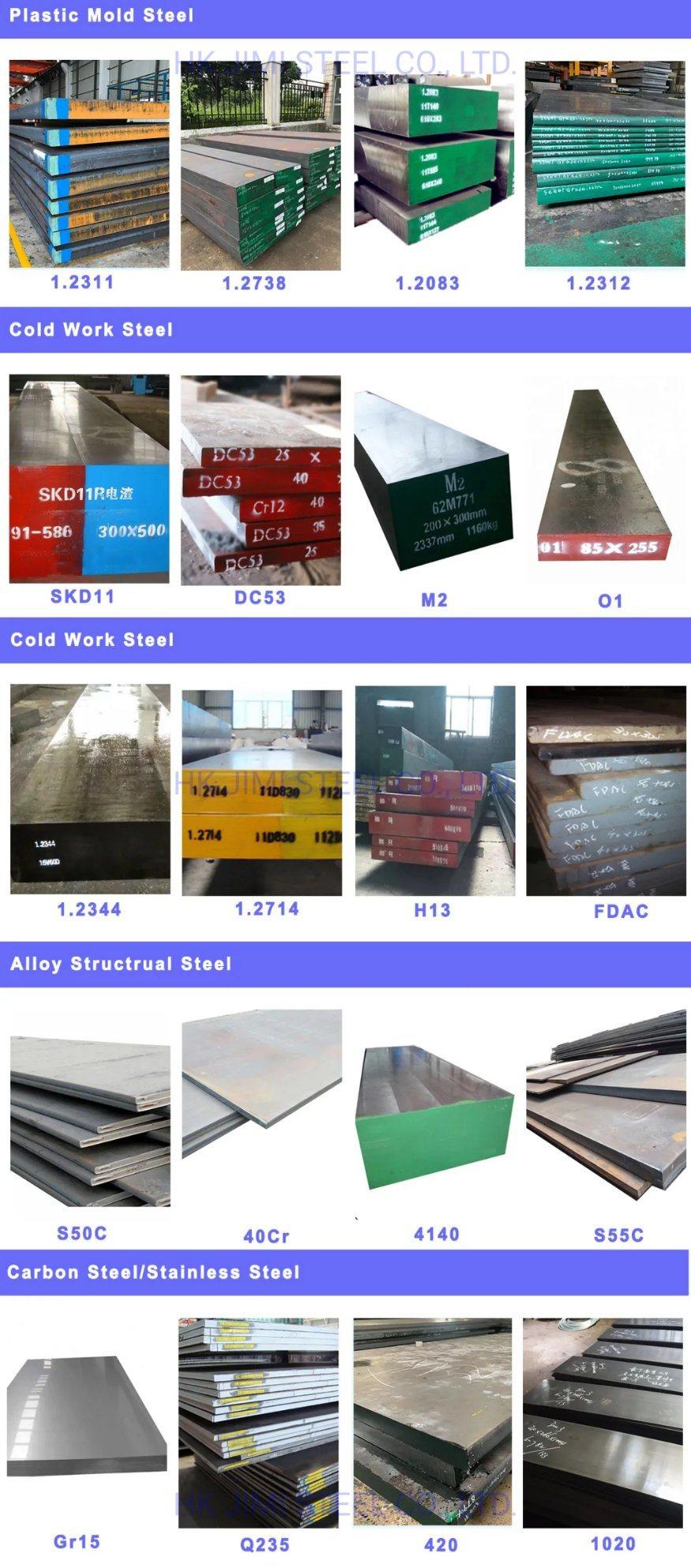 Tool and Die Steel Mould Maker Steel Plate 1.2311 P20 3Cr2Mo Mold Quality Ground Mild Steel Platemold Steel Strength