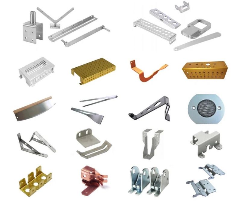 Customized Stamping Hardware 304 Stainless Steel Support Punching Welding Part