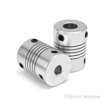 High Quality Flexible Factory Aluminum Alloy Coupling Stepper Motor Shaft Couplers CNC Milling Precision Parts