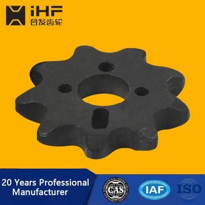 Ihf High Speed Stock Bore Conveyor Chain Pitch Sprocket Wheel with Stainless Steel Surface Blackening