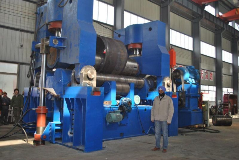 3 Roller Hydraulic Plate Rolling Machine