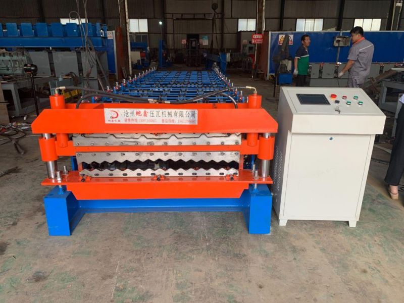Double Layer Metal Roof Cold Roll Forming Machine/Galvanized Sheet Metal Machine