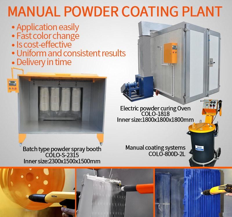 Powder Coating Equipment Booth and Oven