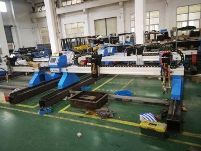 Wedling Torch Aluminum Beam Light Gantry CNC Cutting Machine Gtnc2500X7000p