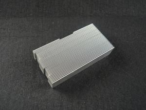 Heat Sink Aluminum Plate Stamping to Insert Bonded Fin