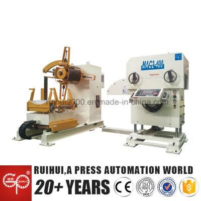 in Press Machine Ues Automatic Feeder with Straightener and Uncoiler