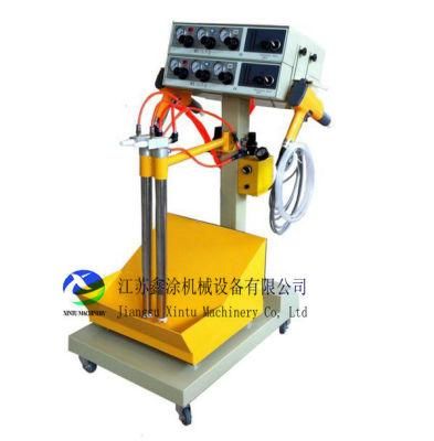 Box Feeder Double Guns of Electrostatic Powder Paint Coating Equipment Supplier for Fast Color Changes