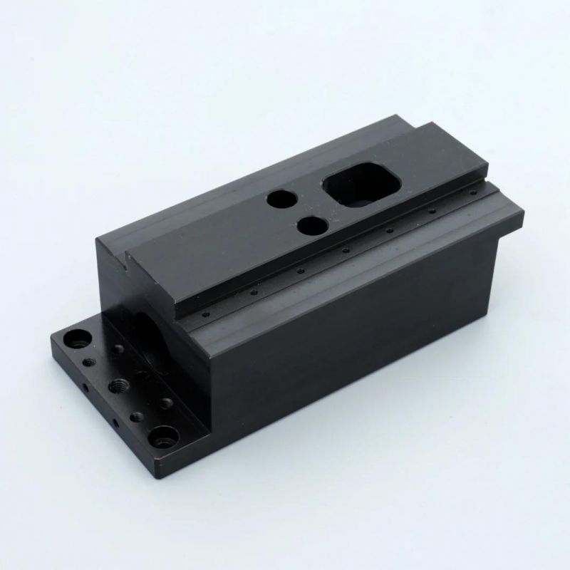 China Factory High Precision CNC Machining, CNC Black Anodized Aluminum Parts