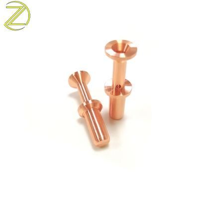 CNC Turning High Precision Non-Standards Copper Parts for Electronic Products