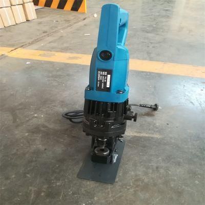 Portable Punching Driller Electric Hole Driller Hydraulic Metal Hole Puncher for Steel Iron Box Angle Iron Eyelet Puncher