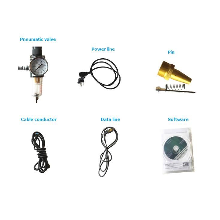 Handheld Metal DOT Pin Marking Machine pH02 for Vin Code Chassis Number