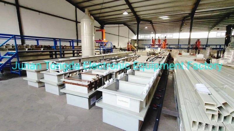 Anodizing Plating Equipment Aluminum Anodizing Plant Aluminum Anodizing Line