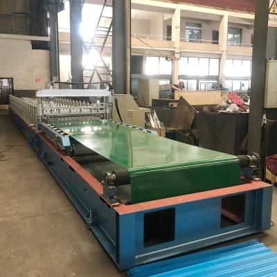 Factory Customized 35m/Min Flying Cutting Metal Roofing Sheet Profiling Machine Cold Roll Forming Machine to Make Corrugated