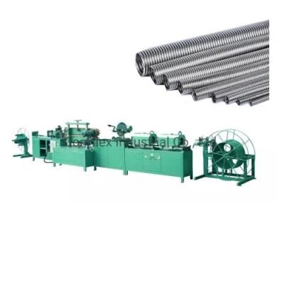 DN8-DN40 Corrugated Flexible Metal Gas Hose Making Machine