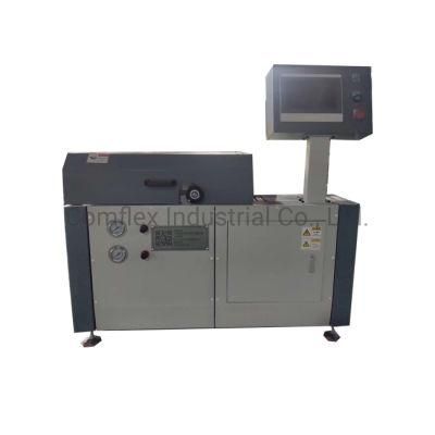 Fully Automatic Flexible Metal/Rubber Hose Fixed Length Cutting Machine~