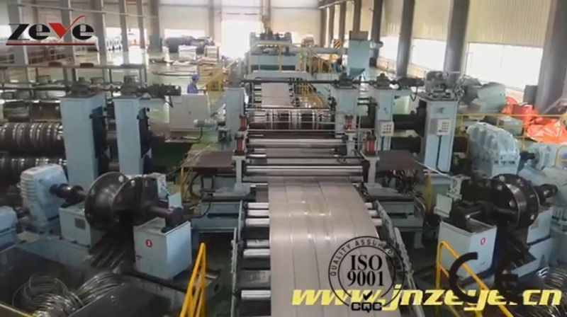 Hot Rolled Galvanized Silicon Stainless Aluminum Steel Slitting Machine Line