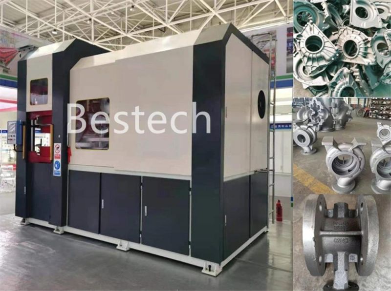 Low Labor Cost Sand Mold Automatic Molding Machine Foundry