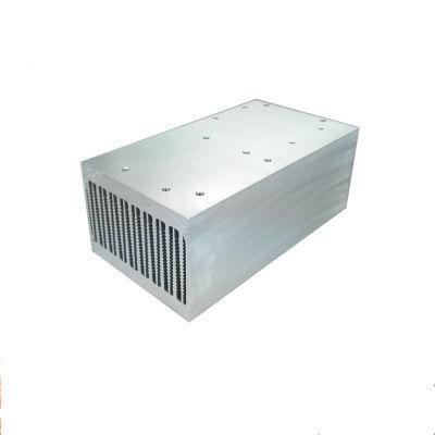 Dense Fin Aluminum Heat Sink for Welding Equipment and Power and Apf and Charging Pile and Svg and Inverter