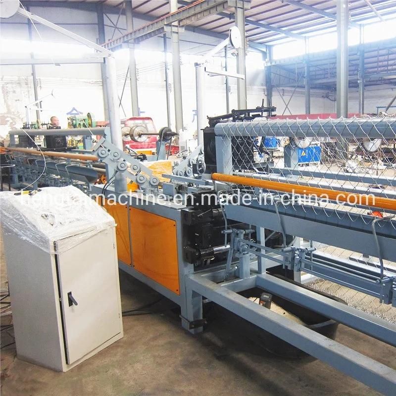Automatic Double Wire Chain Link Fence Machine Manufacture