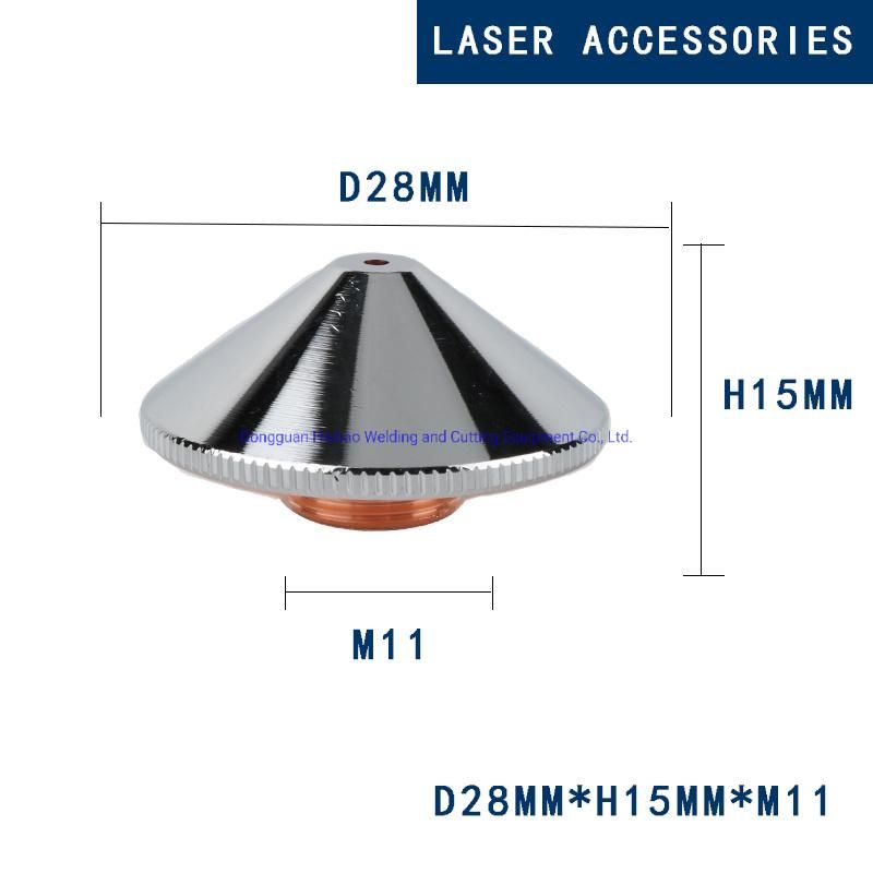 Fiber Laser Cutting Machine Accessories Nozzle Pule Cutting Head Single/ Double Layer