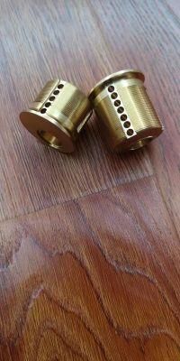 Customized High Precision Brass Lock Cylinder CNC Machining