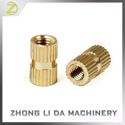 Injection Molding Brass Thread Knurled Inserts Nuts
