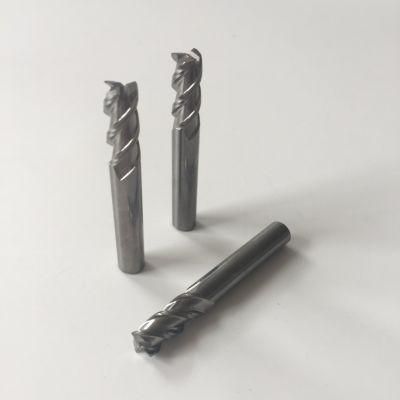 High Quality HRC55 3 Flutes Square for Aluminum Carbide Tool