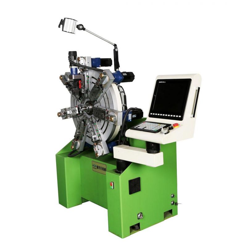 10 Axis Wire Bending Machine 0.3-2.6mm Dia.