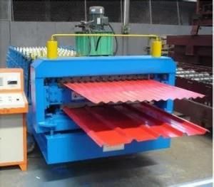 2016 Hot Selling Galvanized Steel Double Layer Cold Roll Forming Machine with PLC Panasonic