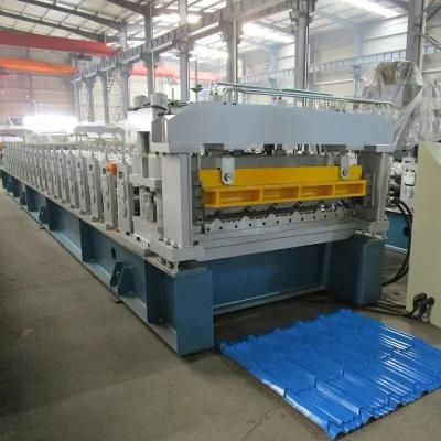 Hot Sale Color Steel Coils/Aluminum Coils Glazed Step Tile Roll Forming Machines