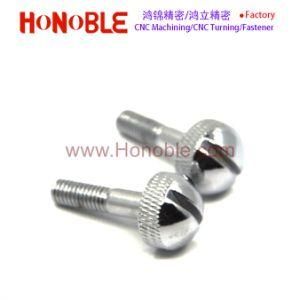 Big Spherical Head Slotted Bolt with Zinc Plating