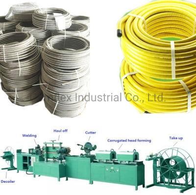 Continuous Corrugated Water Hose Forming Machine, Annular Gas/Fire Sprinkler Hose Making Machine~