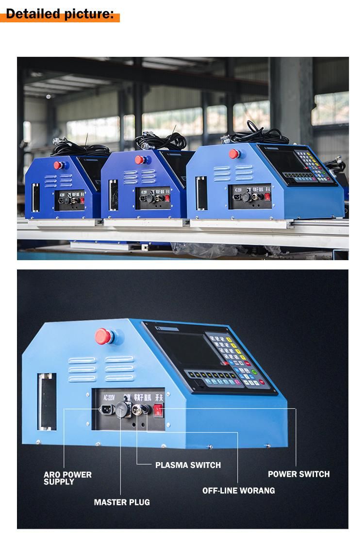 CNC Portable Flame and Plasma Cutting Machine 1530 China Manufacturer