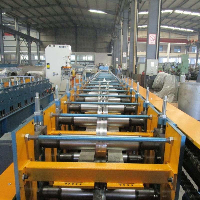 Automatic Step Waved Aluminum Glazed Tile Roof Panel Forming Making Machine in Nigeria with SGS BV Ce ISO