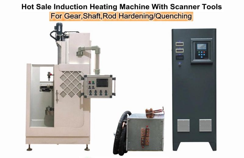 Multi-Stepped Shaft Harden Vertical Induction Quenching Tools