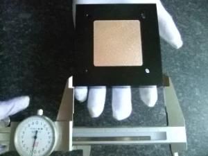Black Anodized Heat Sink with Copper Coin for India
