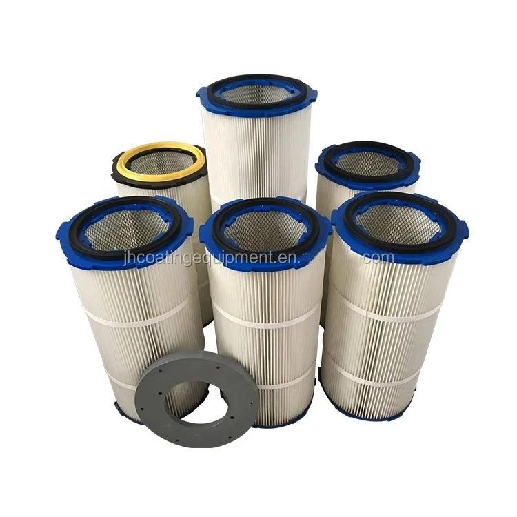 Pulse Filter Cartridge Type Cylinder Air Dust Collector Filter for Industrial Dust Cleaning