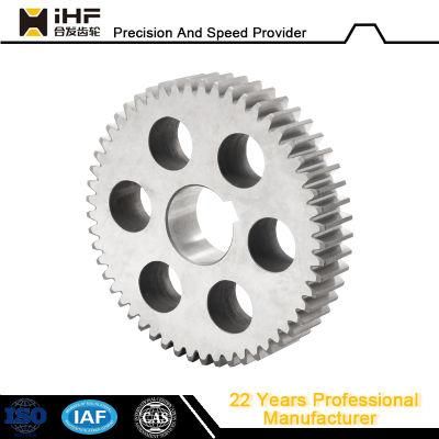 Ihf OEM Service Mining Manufacturer Pinions Spur Helical Gears Lithium Gear with Metal Machinery Part